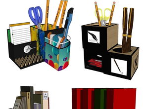 高效辦公美學 打造專屬辦公用品3D模型庫